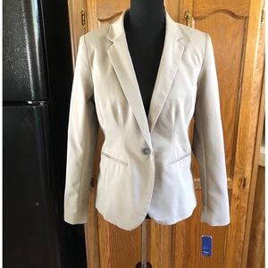 NWT Apt 9 Torie Khaki Blazer Size 10